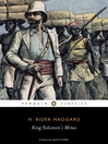 King Solomon's Mines (eBook): Allan Quatermain Series, Book 1